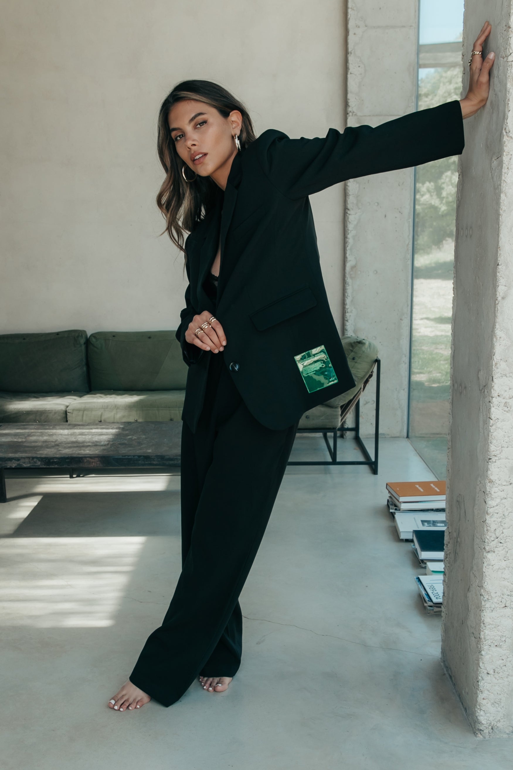 Gemma Blazer Oversize | Nero