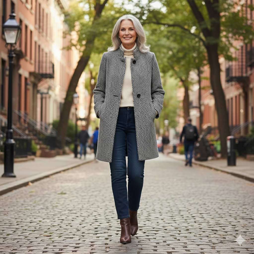 Claudia | Cappotto elegante per l’autunno e l’inverno