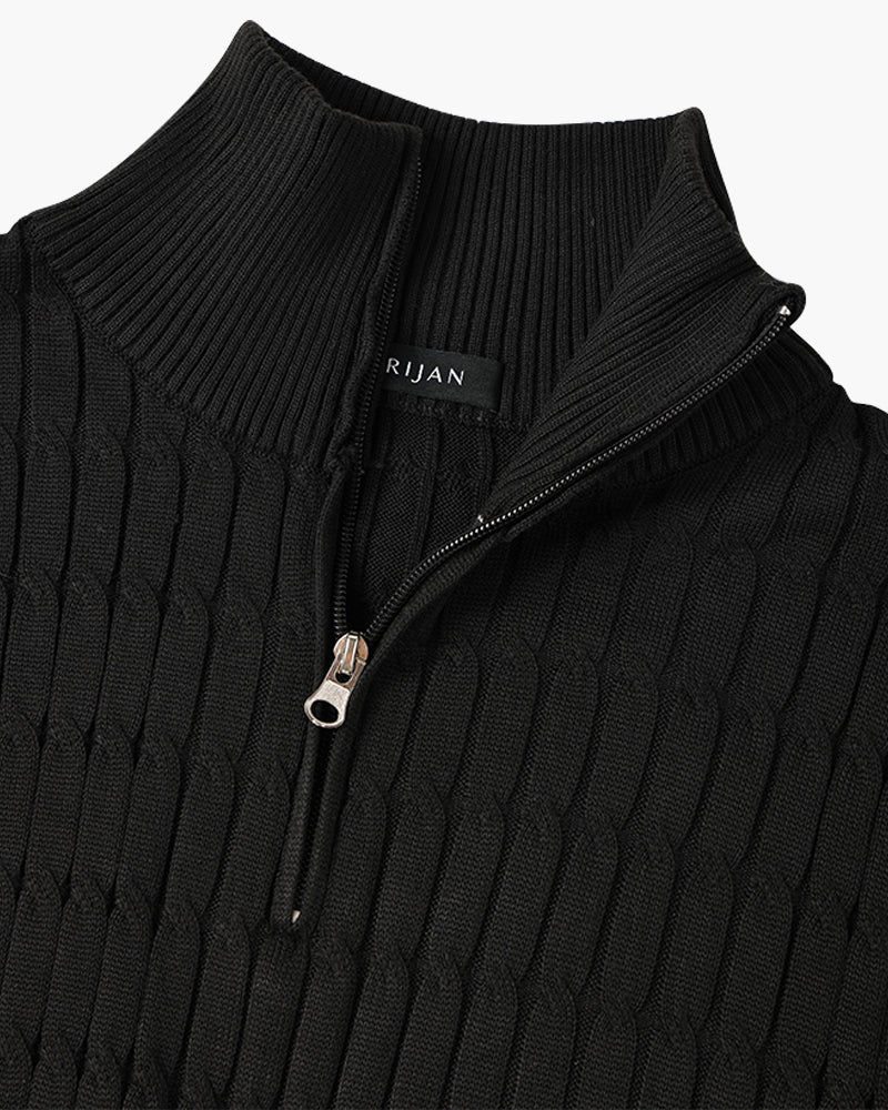 Roma Classico™ | Maglione con mezza zip