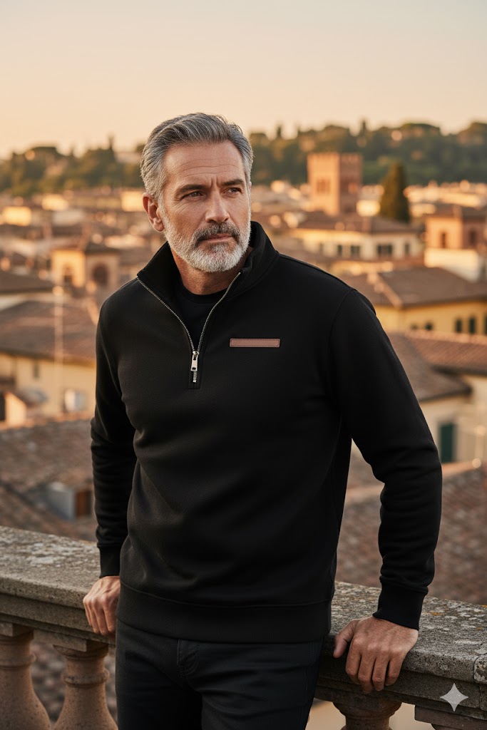 Adrien™ – Felpa in pile casual da uomo