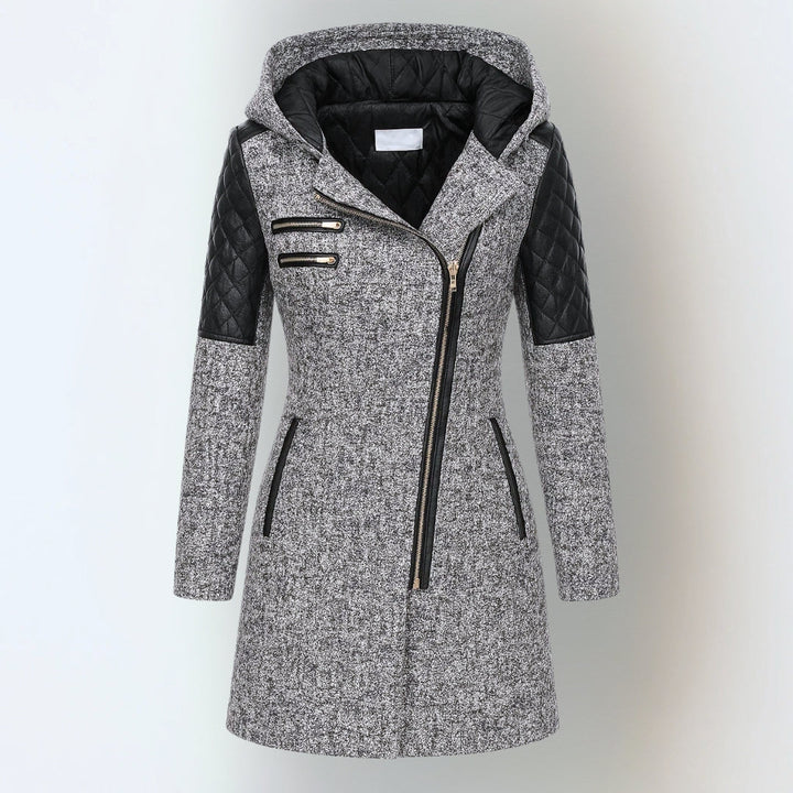 Jasneet – Giacca Invernale con Cappuccio e Zip