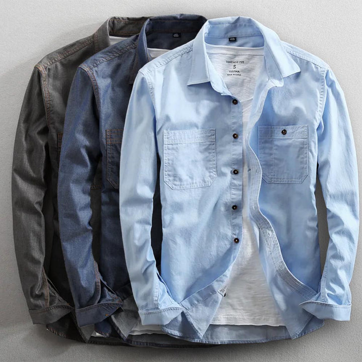 Camicia di cotone Cambert