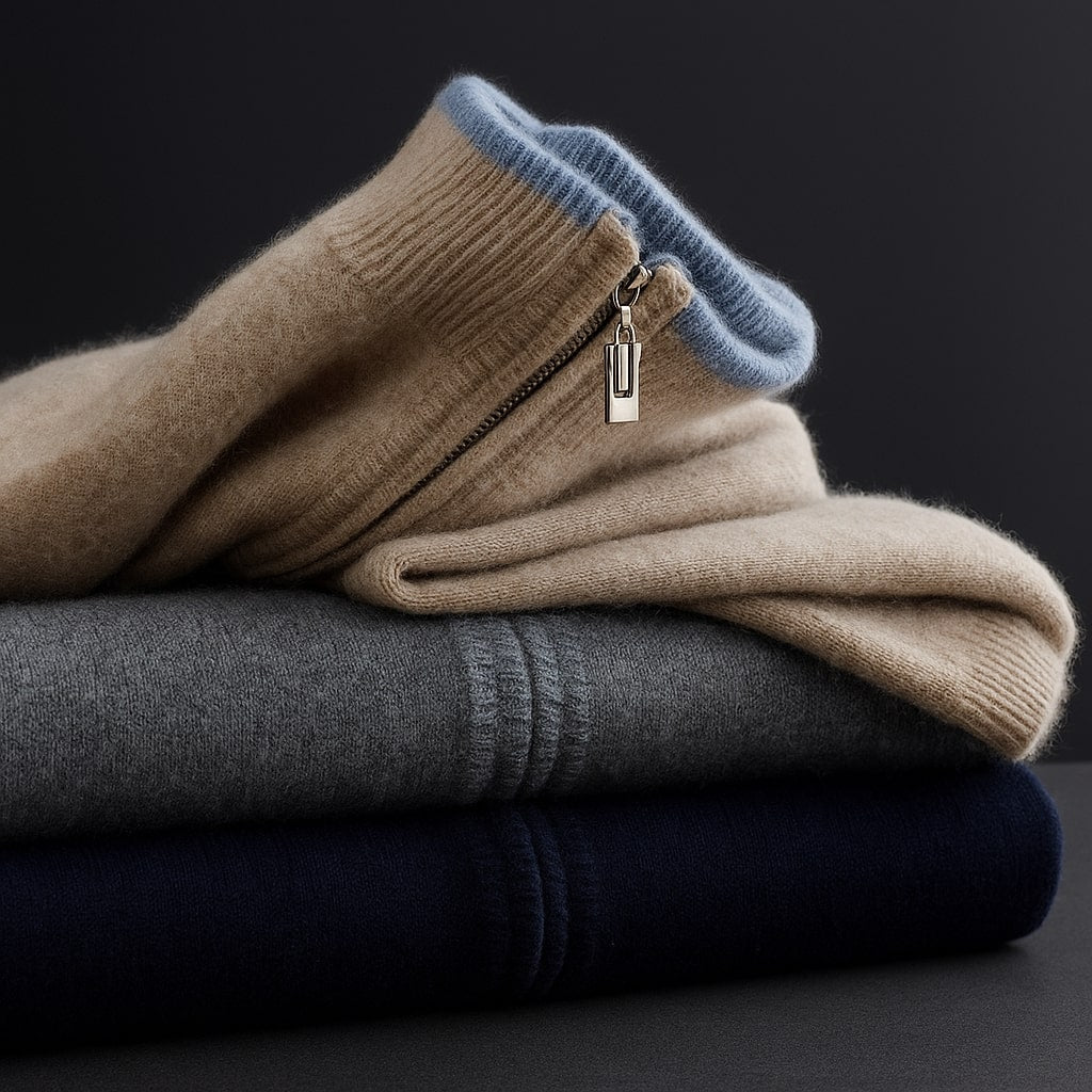 ROSSI ROMA | GIACCA IN MAGLIA CON ZIP