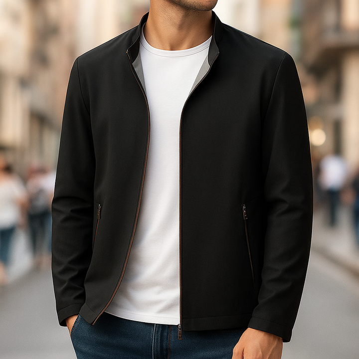 Ferrano | Giacca con Zip Elegante