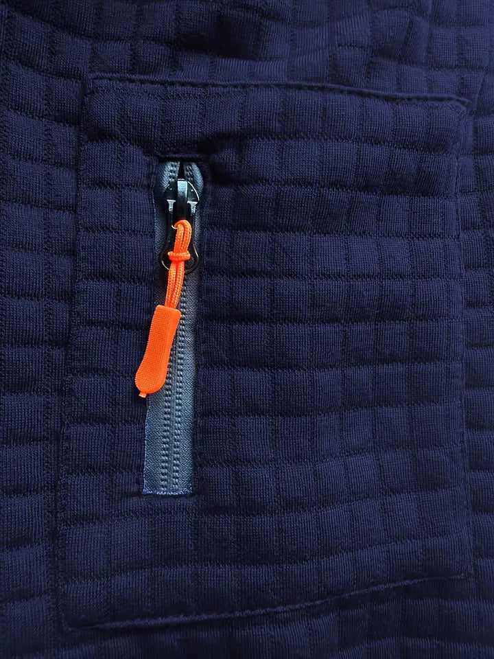 Ephraim | Polo Testurizzata con Tasca