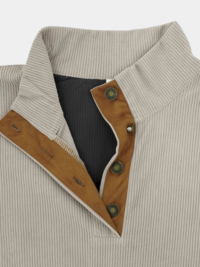 Roveri | Maglione Retrò in Velluto a Coste