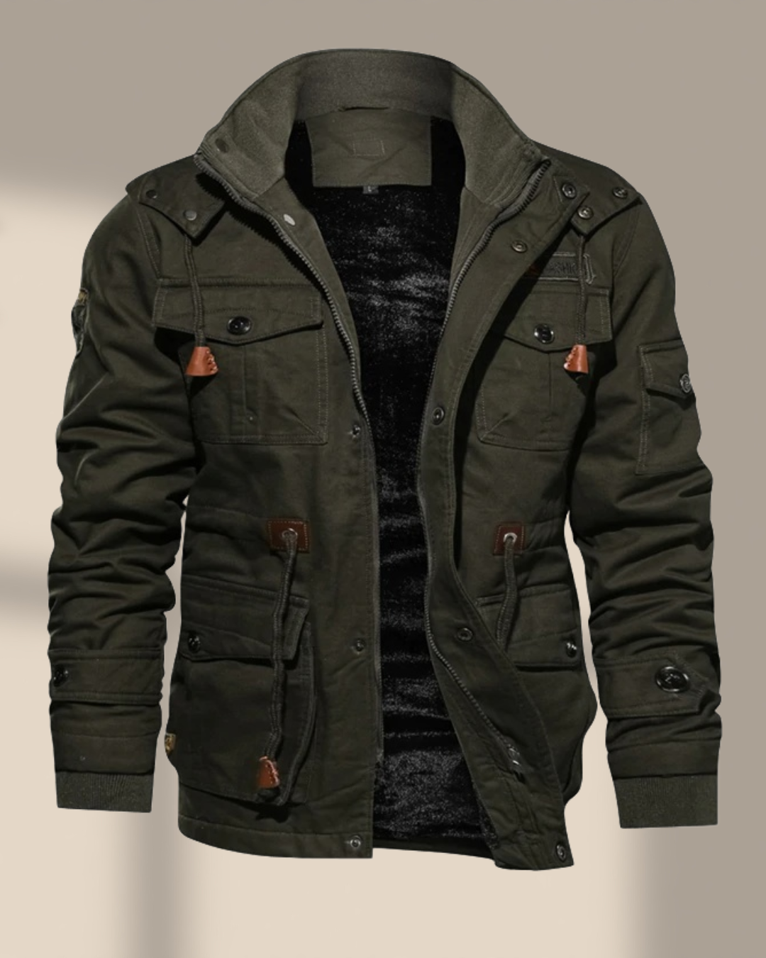 Luvon™ | Giacca invernale morbida in sherpa da uomo Hugo