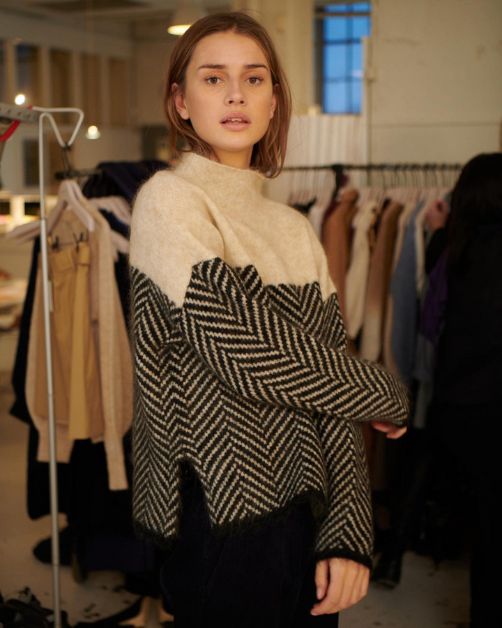 ROSANNA™|MAGLIONE A COLLO ALTO