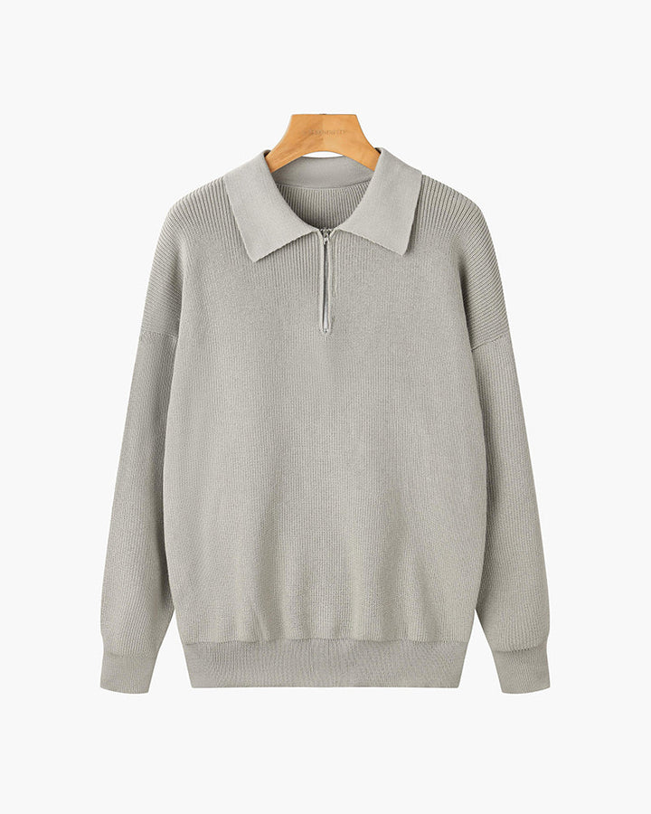 Roma Classico™ | Maglione con mezza zip