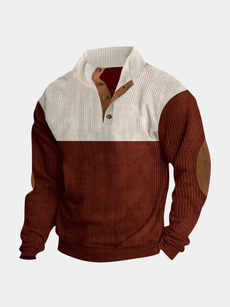 Roveri | Maglione Retrò in Velluto a Coste