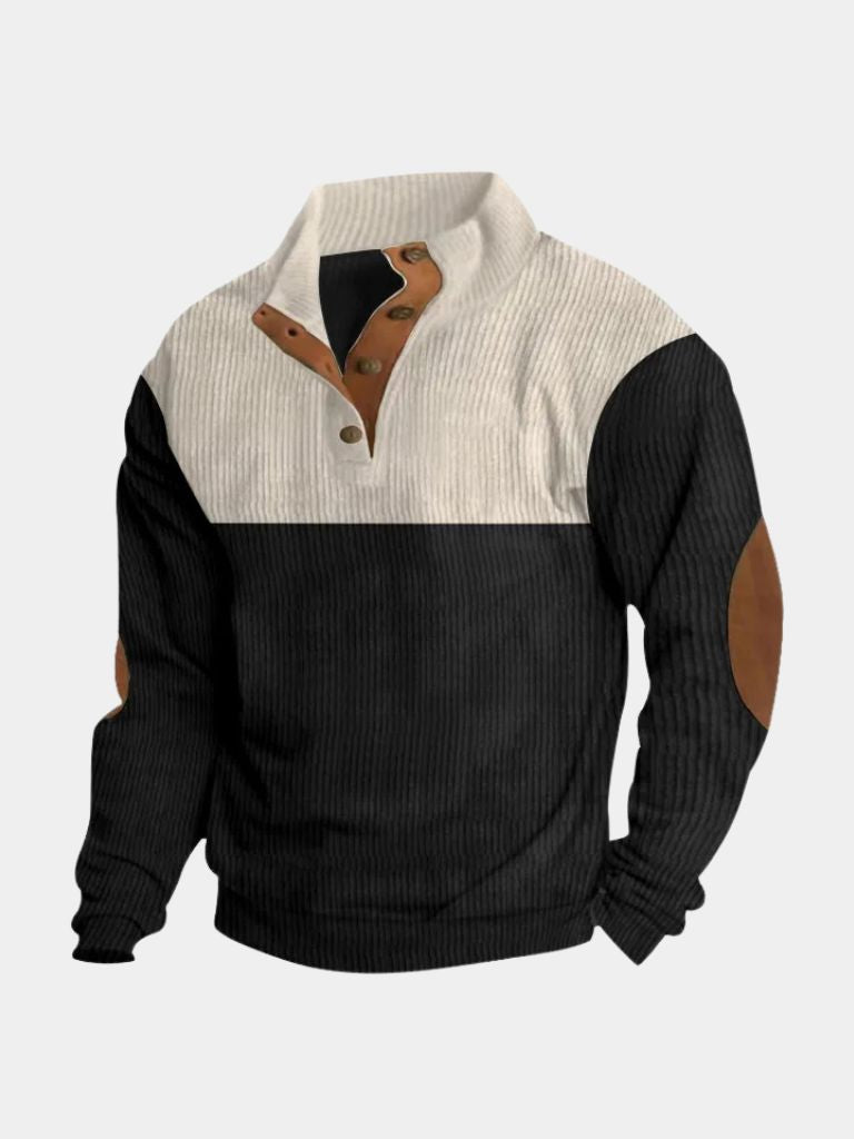 Roveri | Maglione Retrò in Velluto a Coste