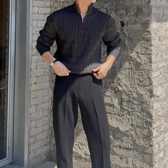 Roma Classico™ | Maglione con mezza zip