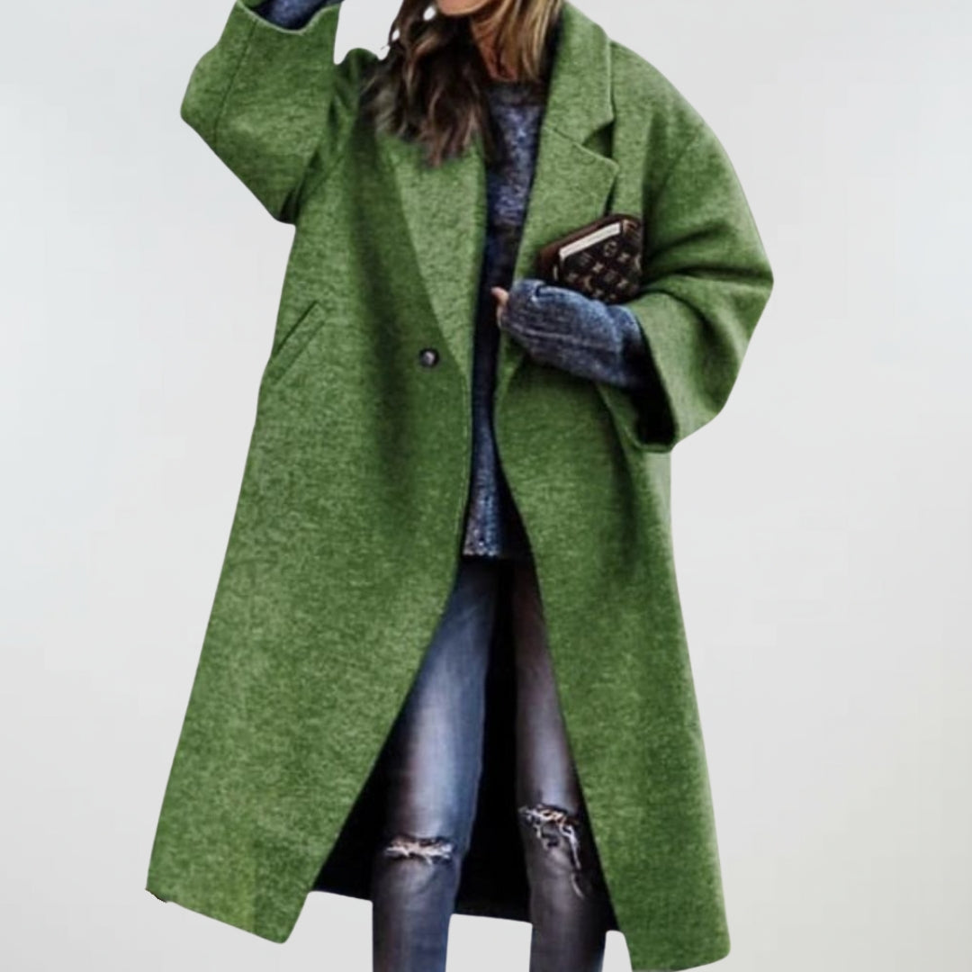 Caroline - Elegant Longline Coat