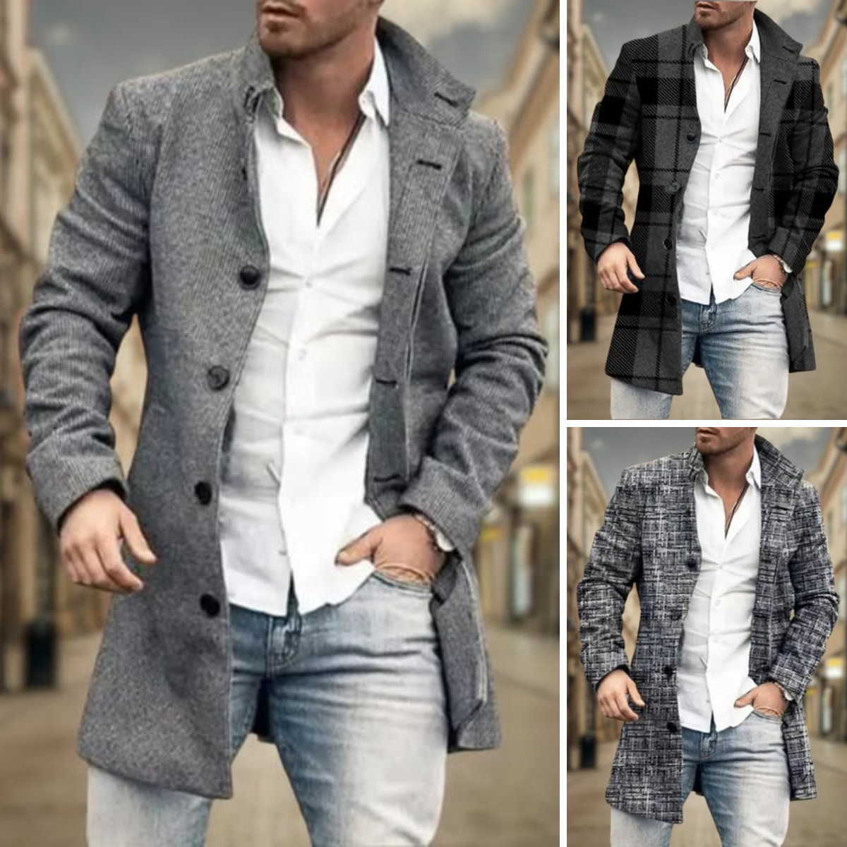Roma Classico | Elegante Cappotto Da Uomo