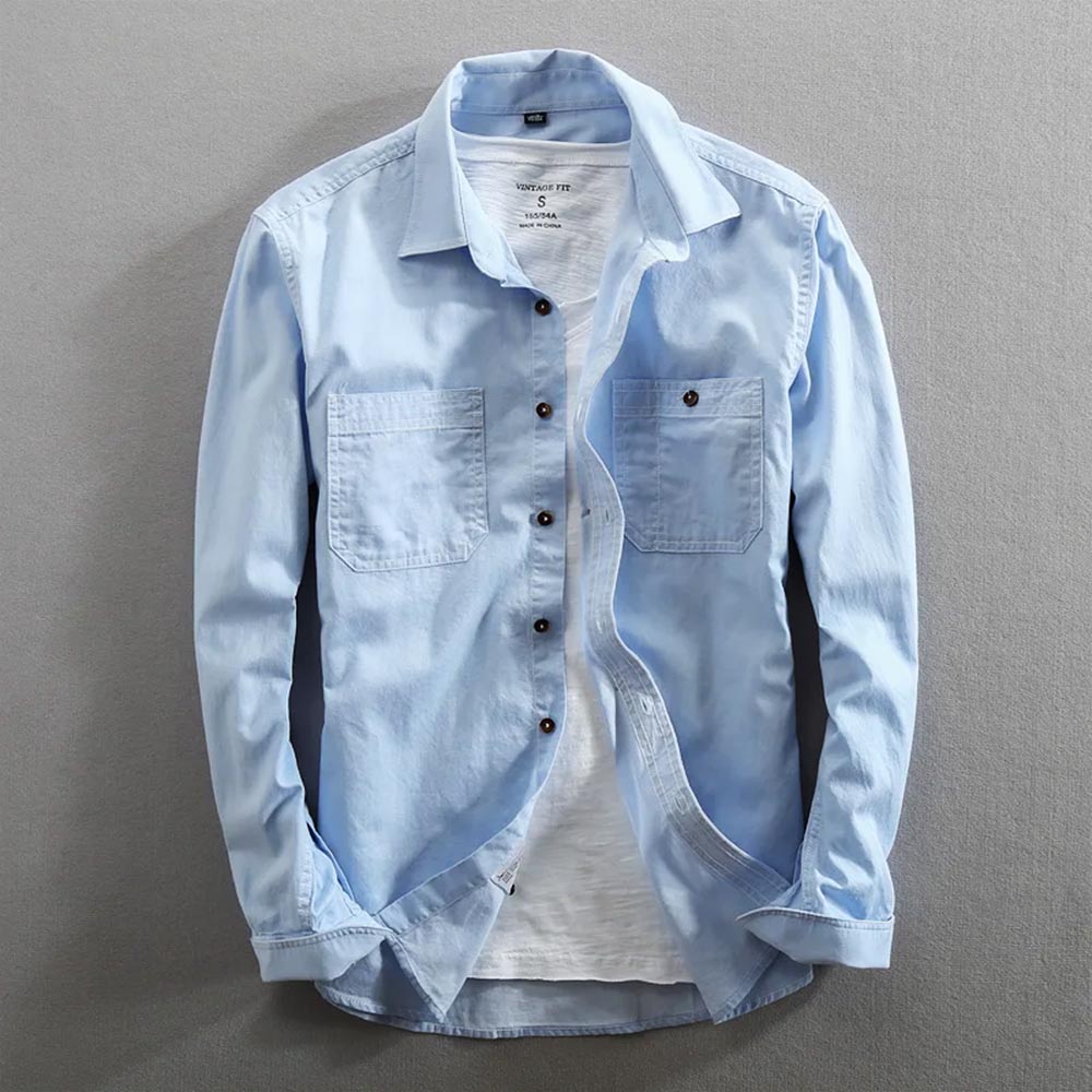 Camicia di cotone Cambert