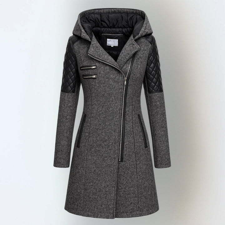 Jasneet – Giacca Invernale con Cappuccio e Zip