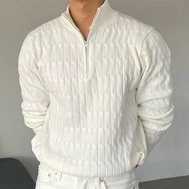 Roma Classico™ | Maglione con mezza zip