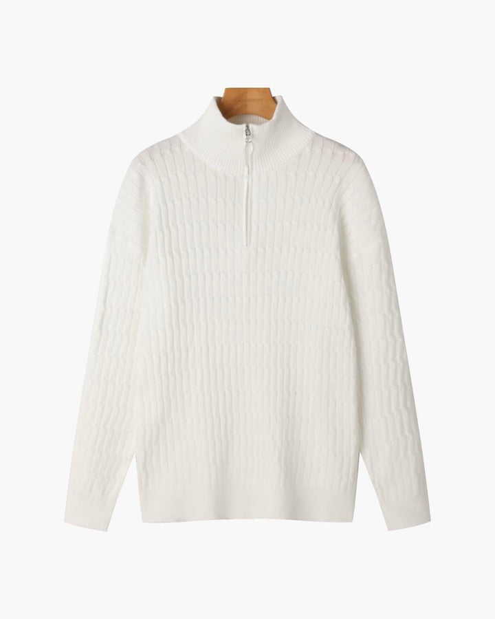 Roma Classico™ | Maglione con mezza zip