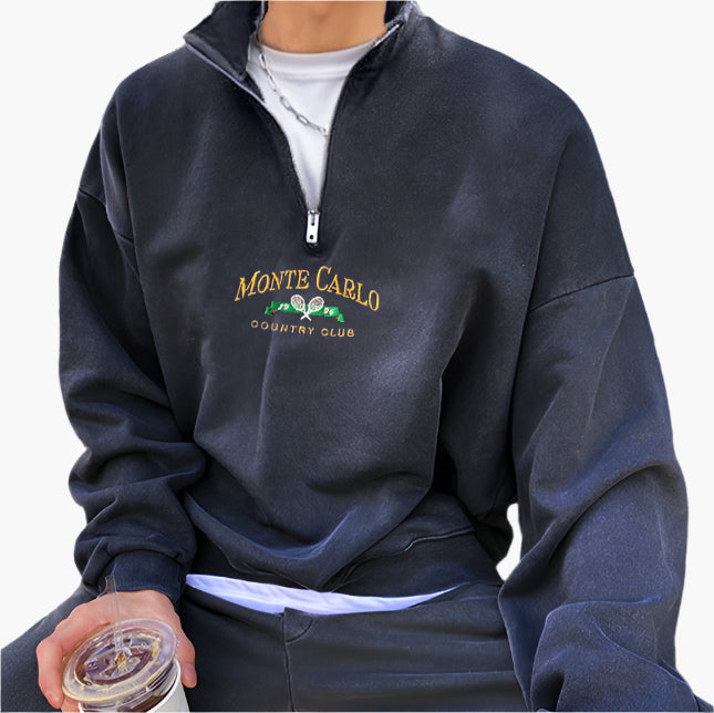 Roma Classico™ | Maglione con Zip al Quarto