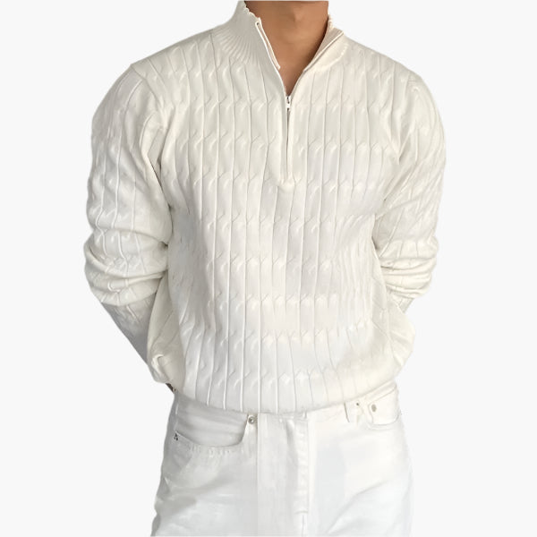 Roma Classico™ | Maglione con mezza zip