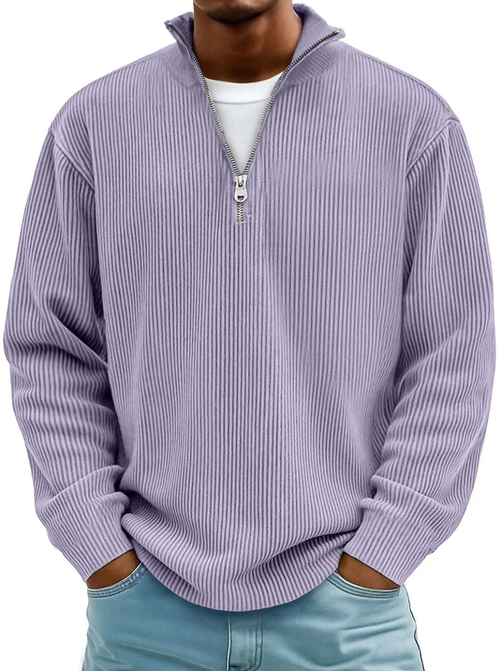 Valmorin – Maglione mezza zip di alta qualità