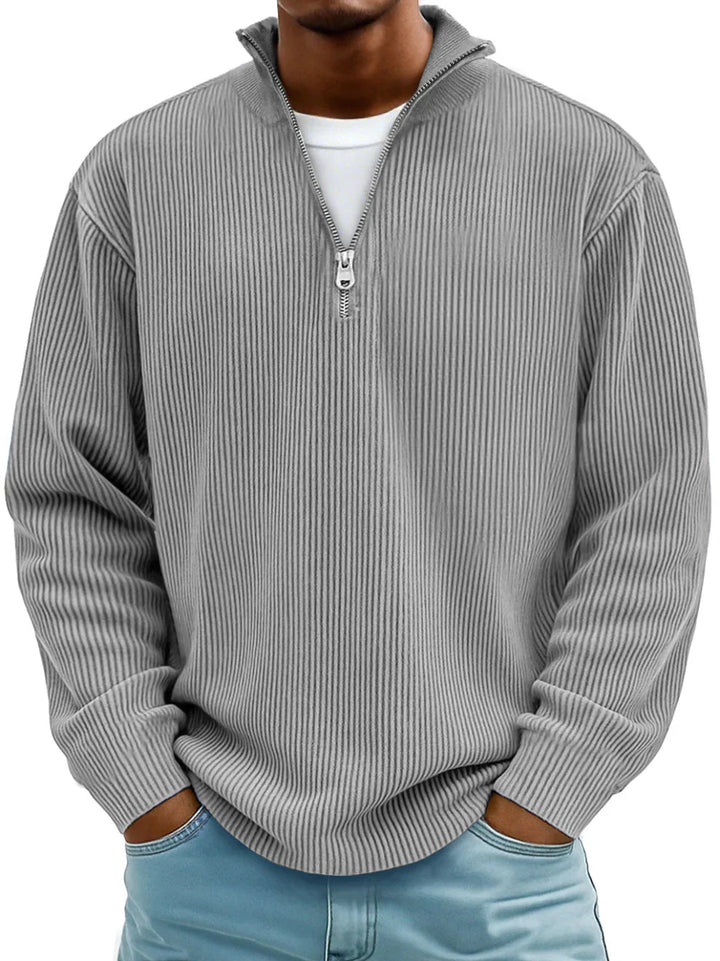 Valmorin – Maglione mezza zip di alta qualità