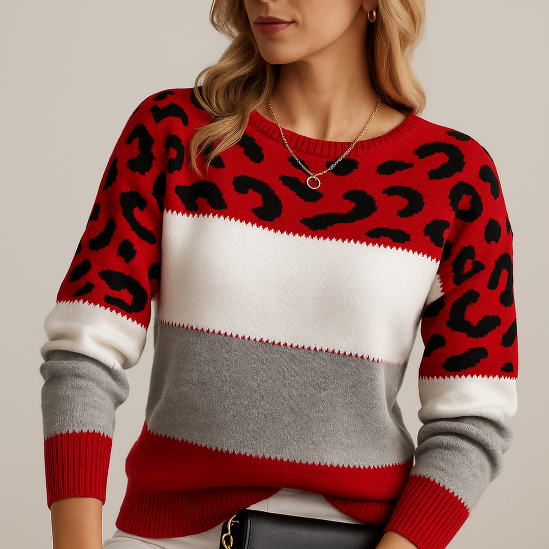 Maison Valmont™ | Maglione Leopardato Eleganza
