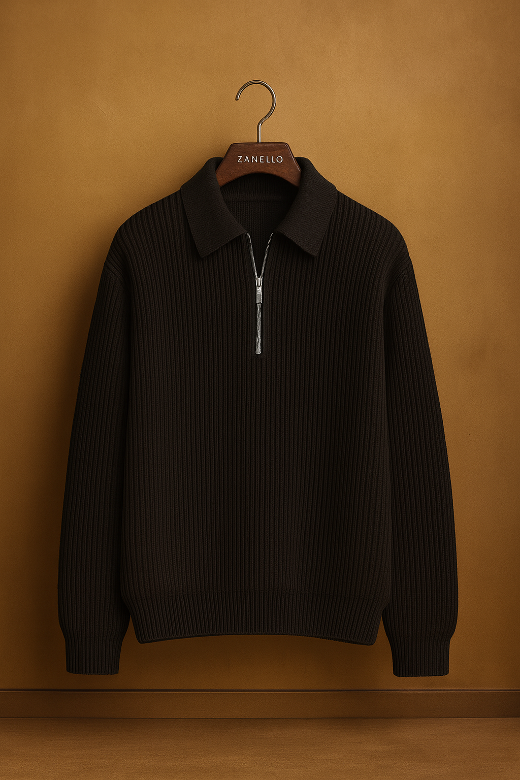MVera™ |aglione lavorato a maglia con mezza zip