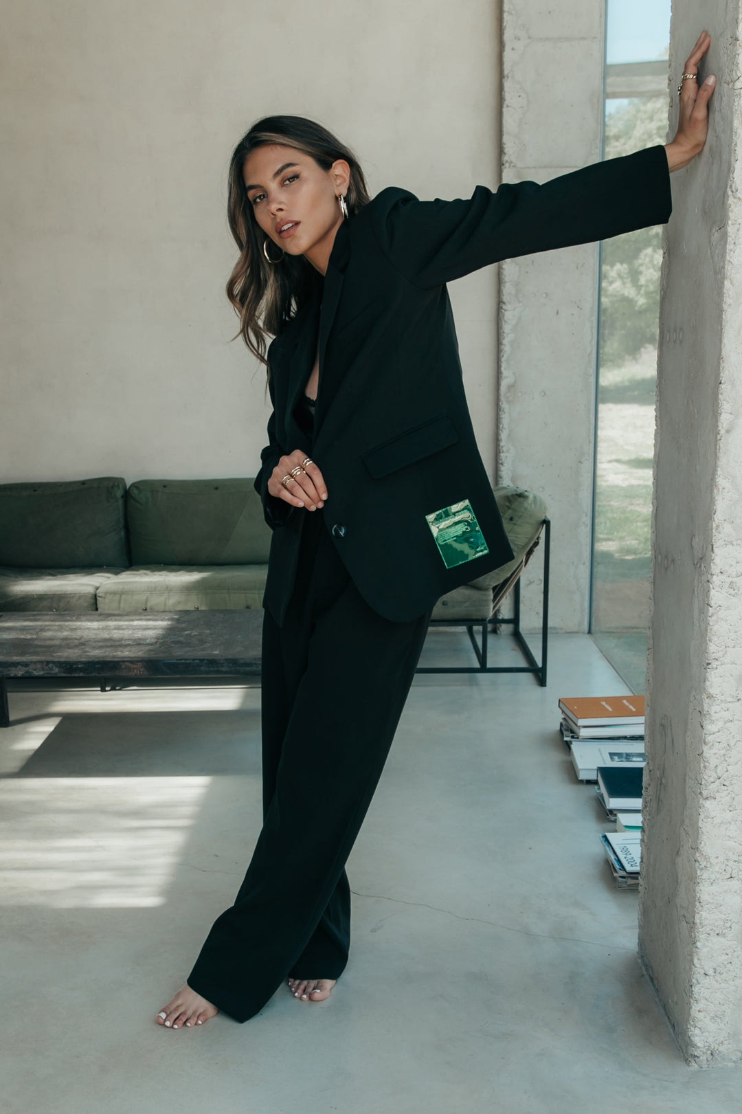 Gemma Blazer Oversize | Nero