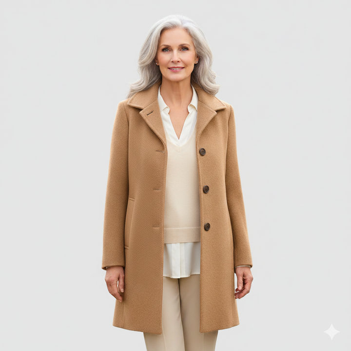 Claire – Classic Wool Blend Coat