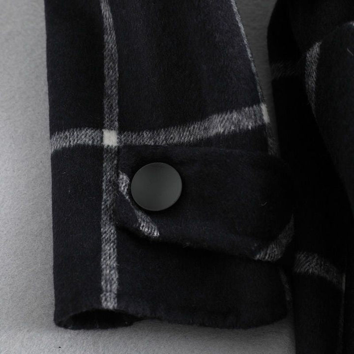 Cappotto Donna Retro a Quadri