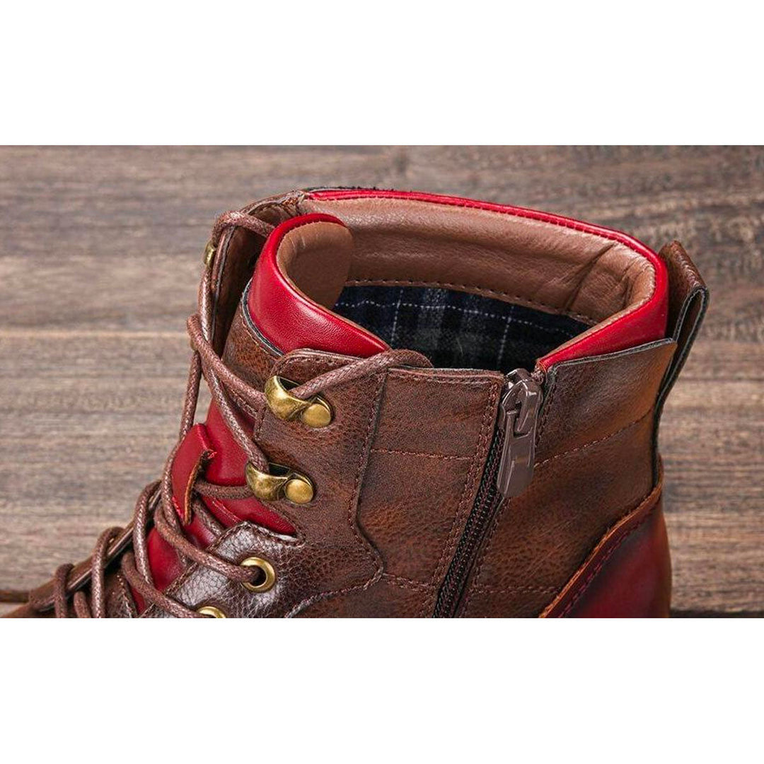Ethan | Bottes Oxford Artisanales en Cuir
