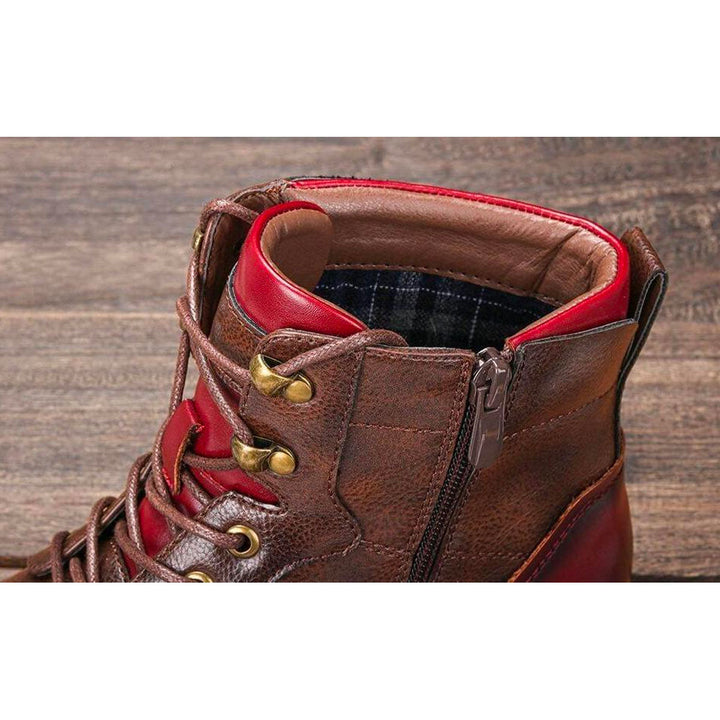 Ethan | Bottes Oxford Artisanales en Cuir