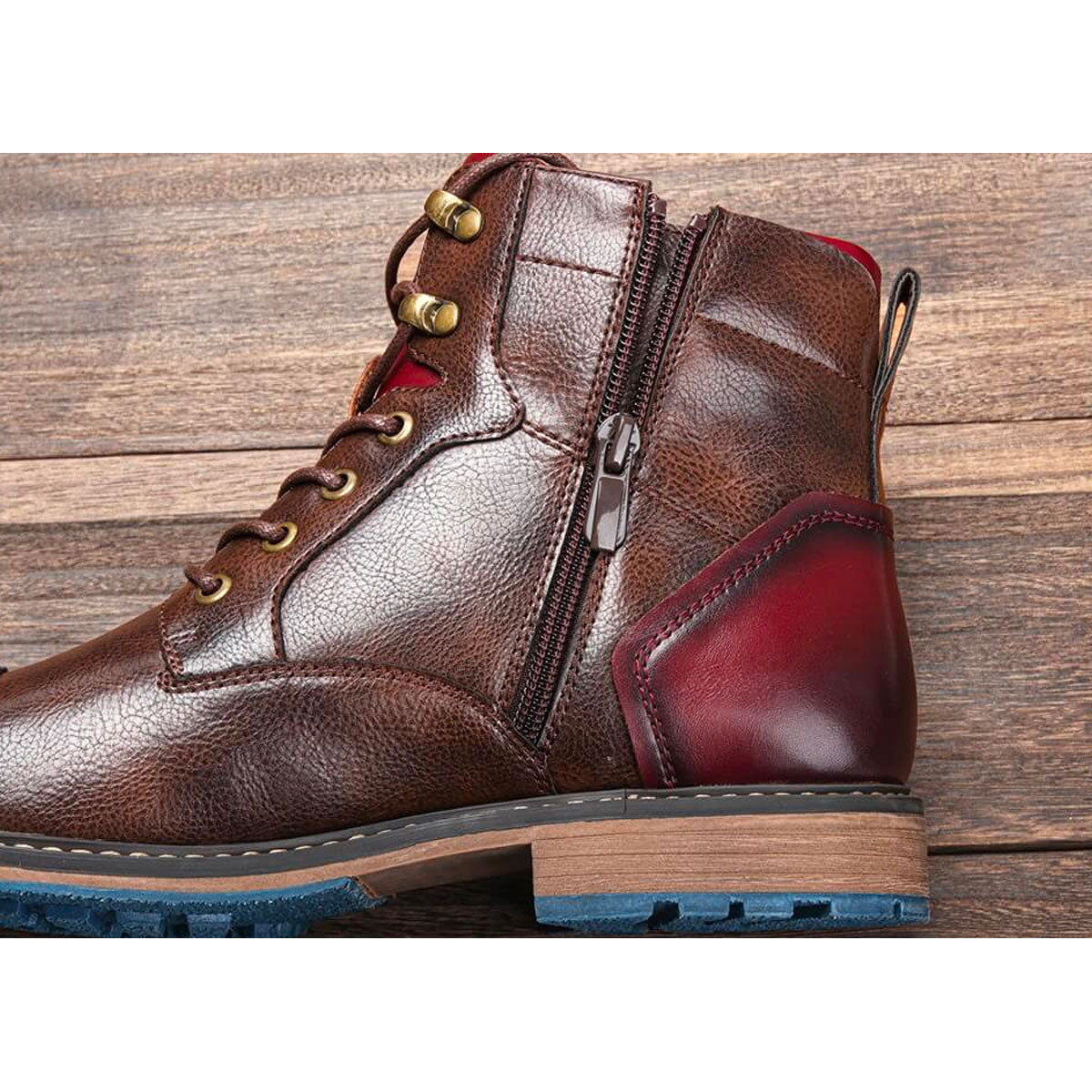 Ethan | Bottes Oxford Artisanales en Cuir