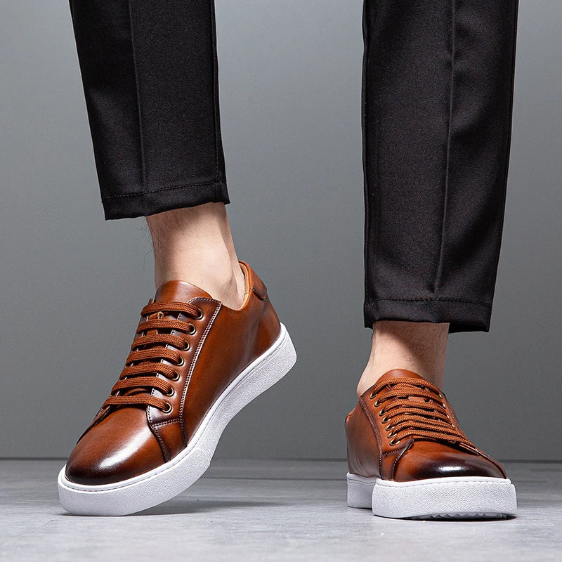Bellini | Baskets en Cuir Italien