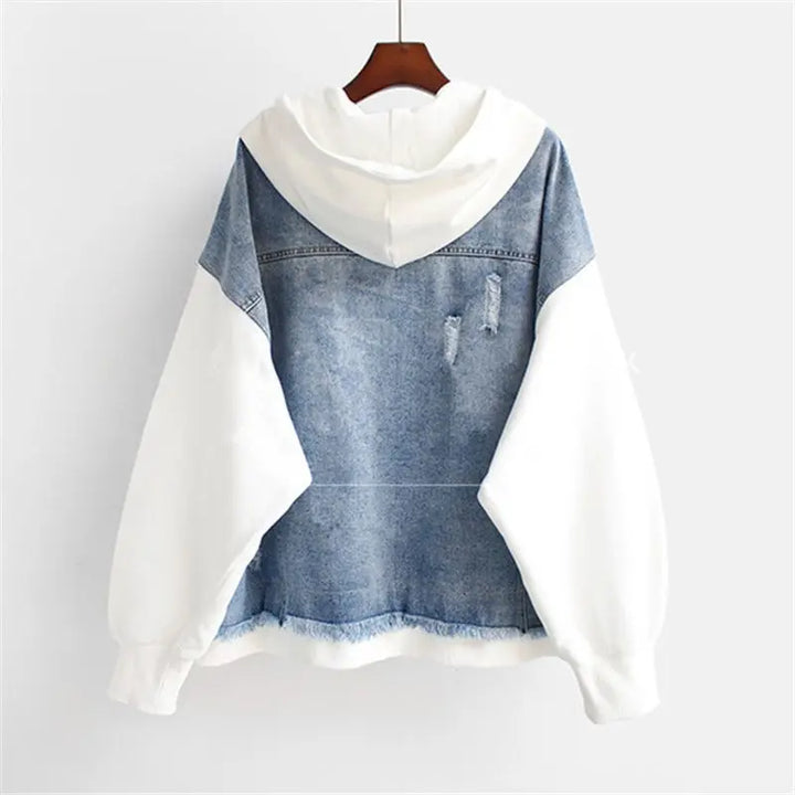DELFINA™|GIACCA HOODIE CASUAL