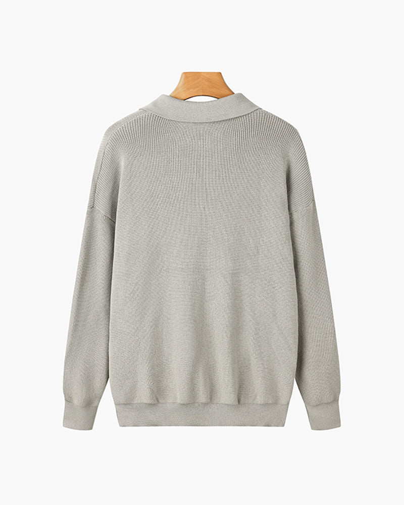 Roma Classico™ | Maglione con mezza zip