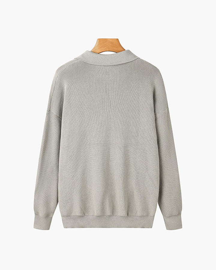Roma Classico™ | Maglione con mezza zip