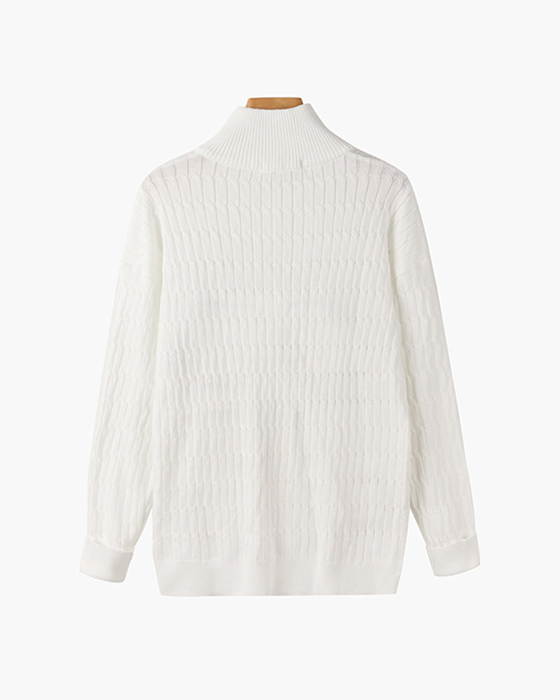 Roma Classico™ | Maglione con mezza zip