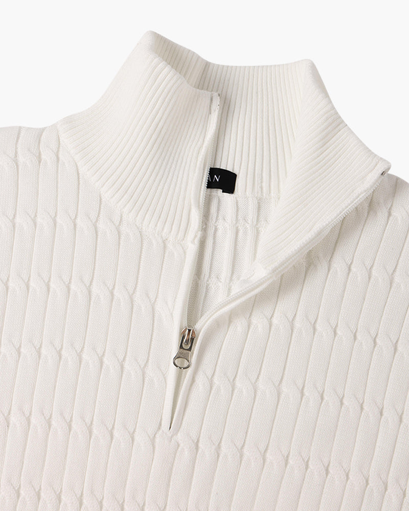 Roma Classico™ | Maglione con mezza zip
