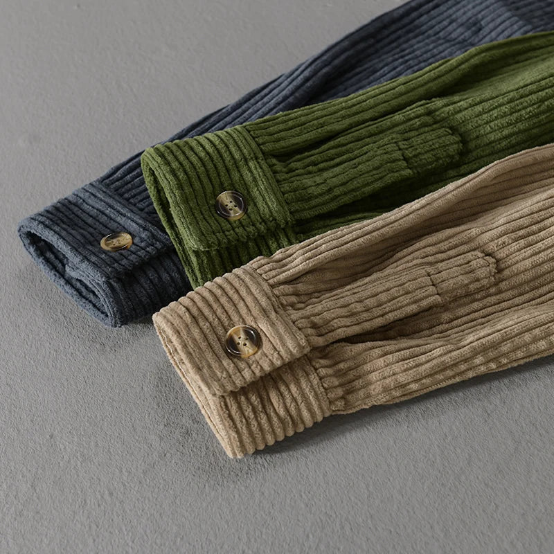 Rafael™ | Camicia in velluto a coste
