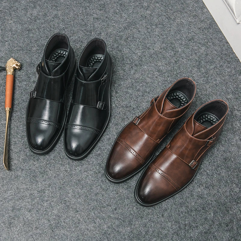 Darell™ | Bottes à Double Boucle Monk