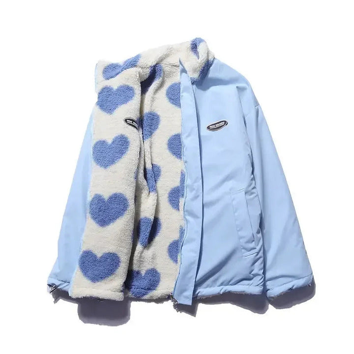 FIONA™|GIACCA REVERSIBILE CUORI