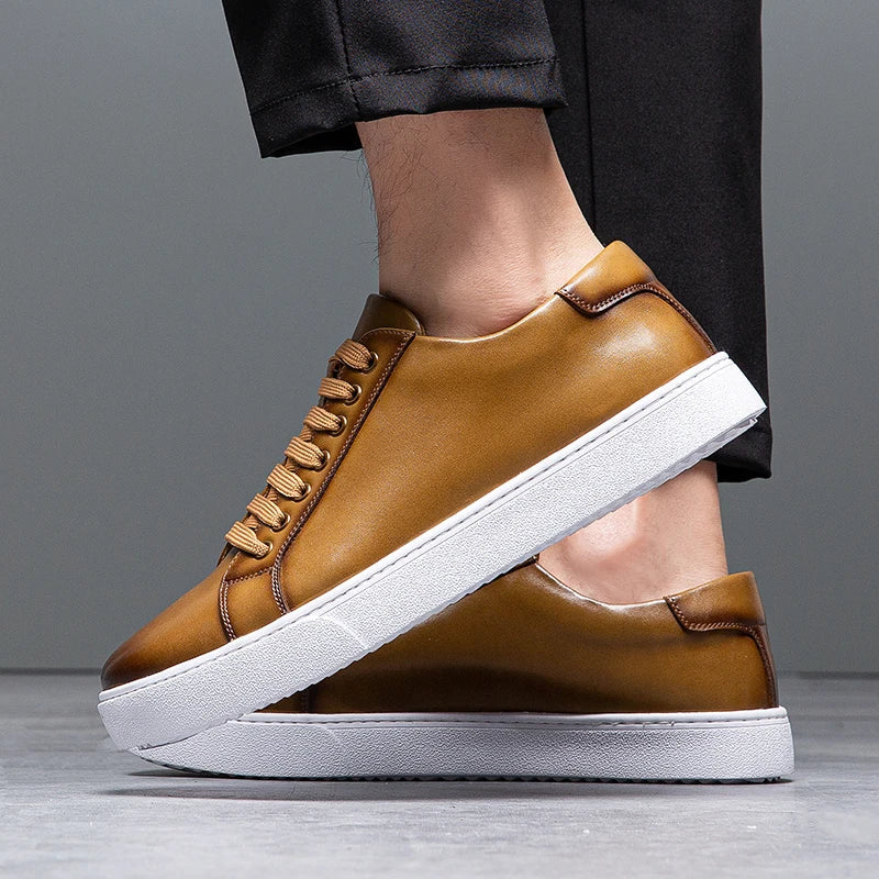 Bellini | Baskets en Cuir Italien