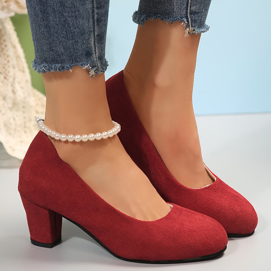 LaureEase™ Wide-Toe Comfort Heels