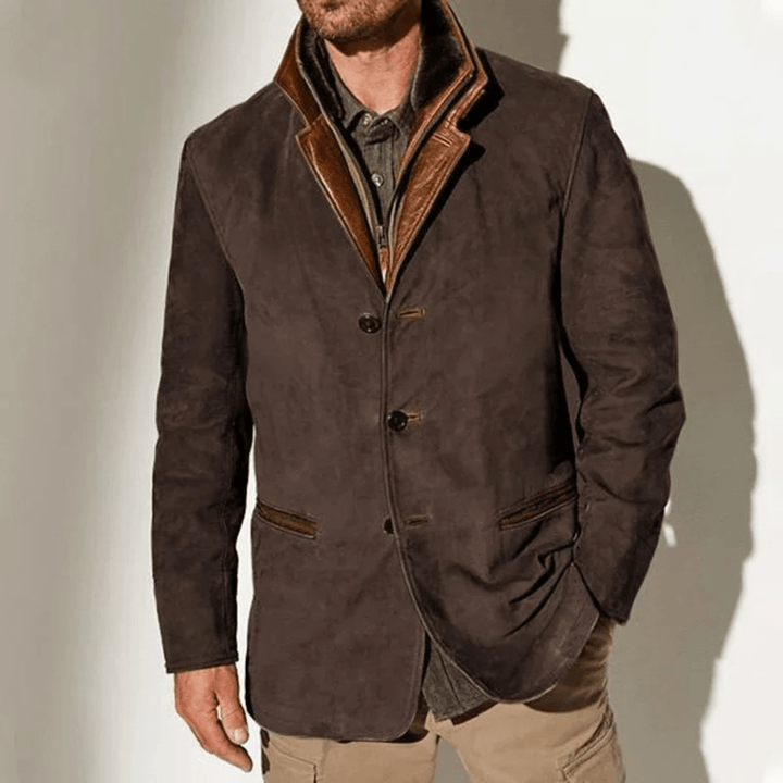 Emil™ | Giacca Vintage in Pelle