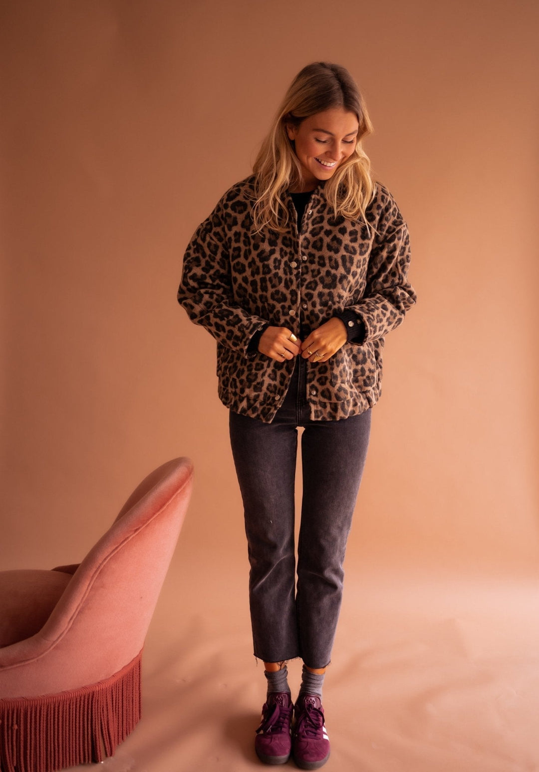 DANIELA™|GIACCA LEOPARDATA CHIC