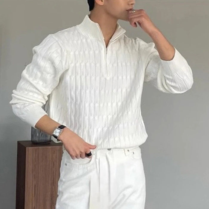Roma Classico™ | Maglione con mezza zip