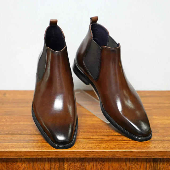 Pio | Bottines Chelsea en Cuir Italien