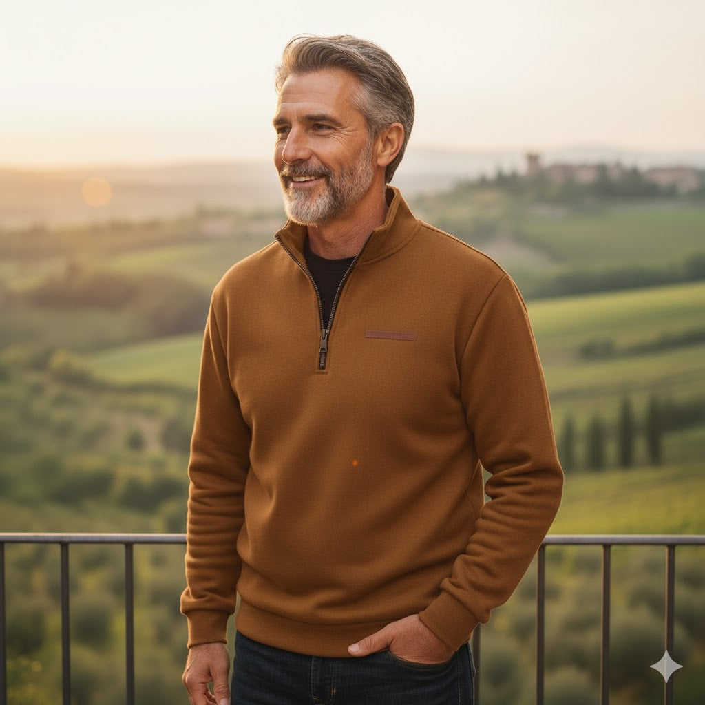 Adrien™ – Felpa in pile casual da uomo